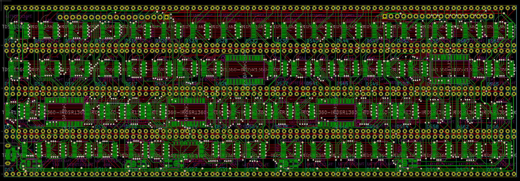 Picture of display PCB